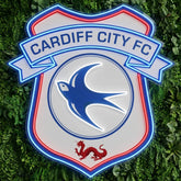 Cardiff City Crest Neon Sign