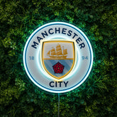 Enseigne lumineuse Manchester City