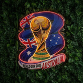 Enseigne néon de l'équipe nationale d'Australie