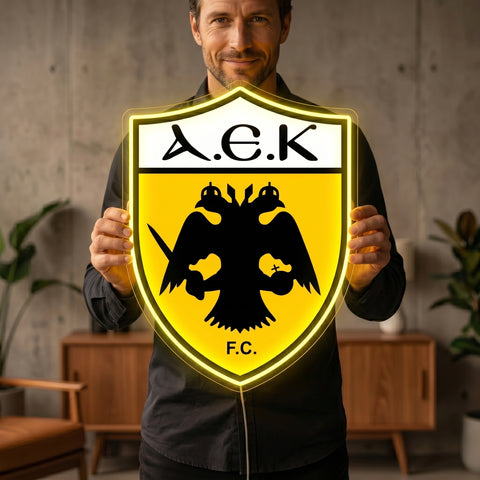 AEK Athens Neon Sign