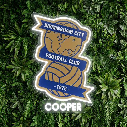 Enseigne néon Birmingham City
