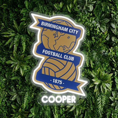Cooper - Birmingham City Neon Sign