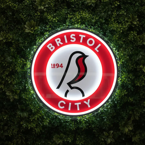 Enseigne néon Bristol City