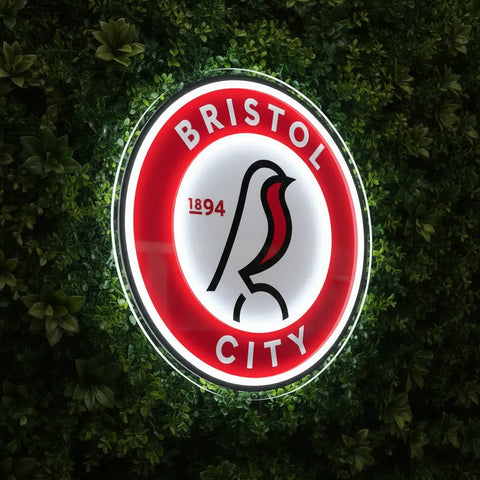 Enseigne néon Bristol City