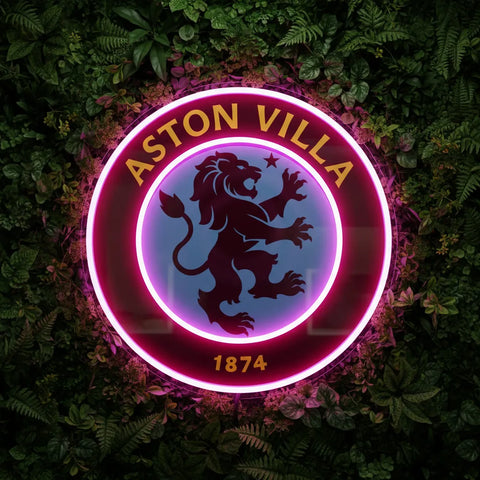 Enseigne néon Aston Villa