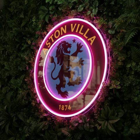 Enseigne néon Aston Villa