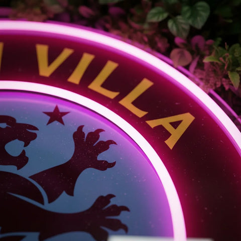 Enseigne néon Aston Villa