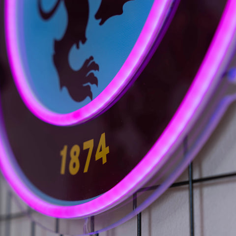 Enseigne néon Aston Villa