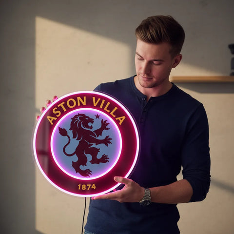 Enseigne néon Aston Villa