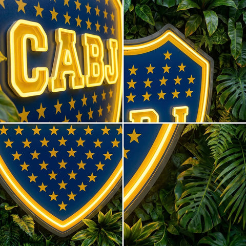 Enseigne néon Boca Juniors
