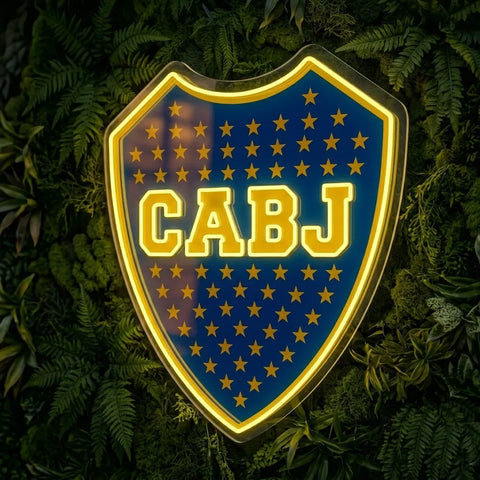 Enseigne néon Boca Juniors
