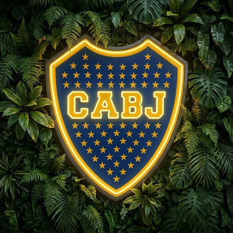 Enseigne néon Boca Juniors