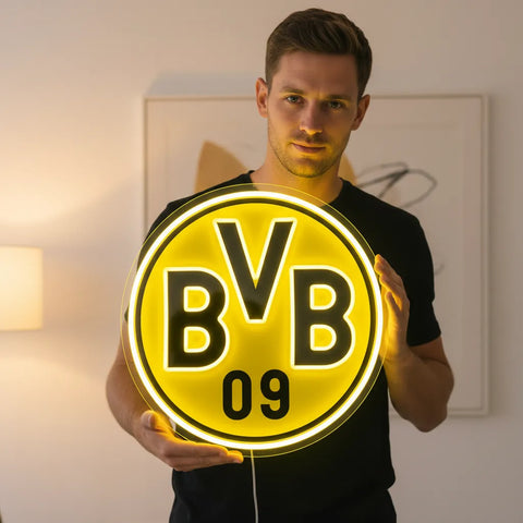 Enseigne néon Borussia Dortmund