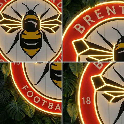 Enseigne néon Brentford