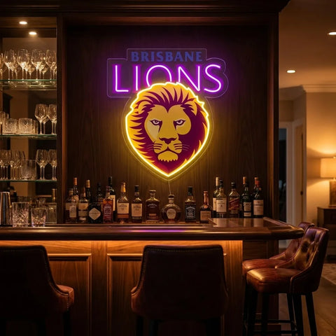 Brisbane Lions Neon Sign