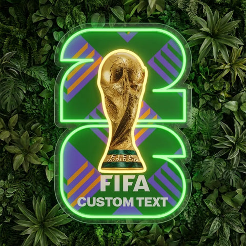 Enseigne néon personnalisée Coupe du Monde - Philadelphie