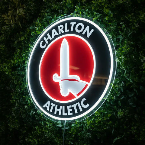 Enseigne néon Charlton Athletic