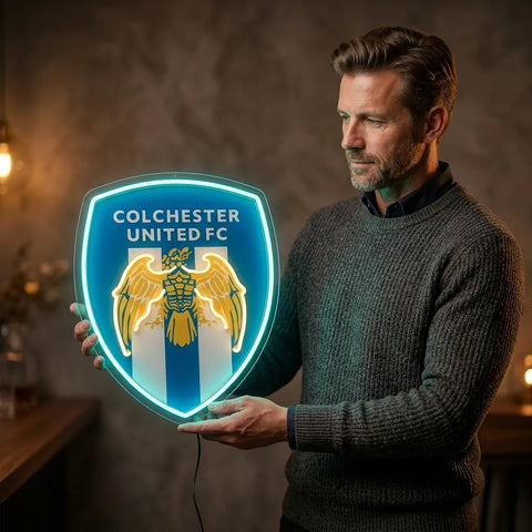 Colchester United Neon Sign