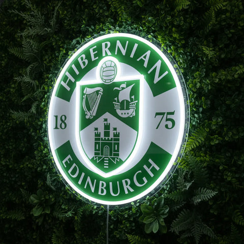 Enseigne néon FC Édimbourg
