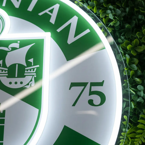 Enseigne néon FC Édimbourg