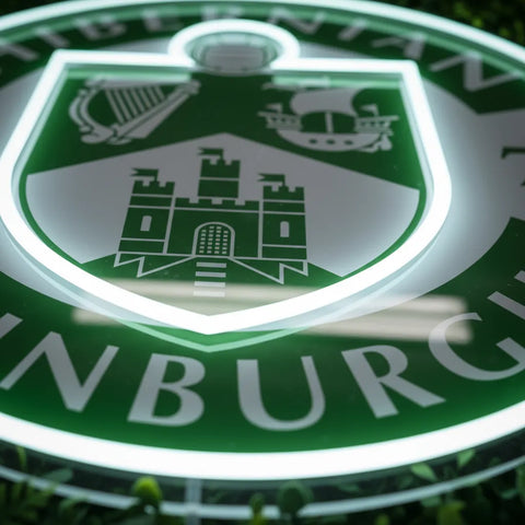 Enseigne néon FC Édimbourg