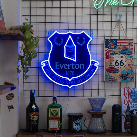 Enseigne néon Everton