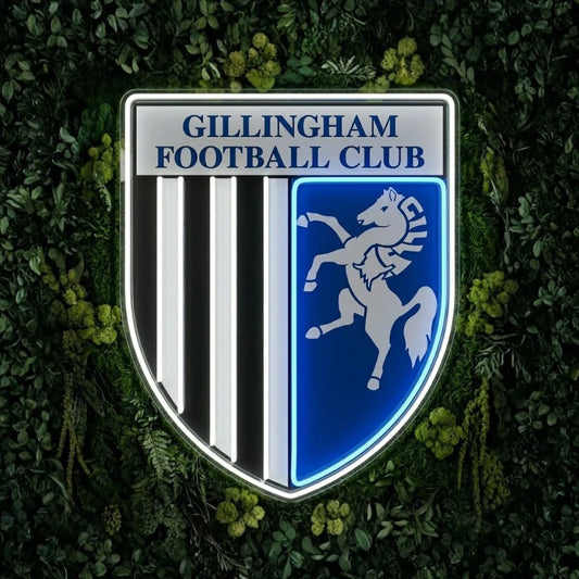 Enseigne néon de Gillingham