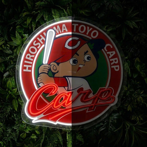 Hiroshima Toyo Carp Neon Sign