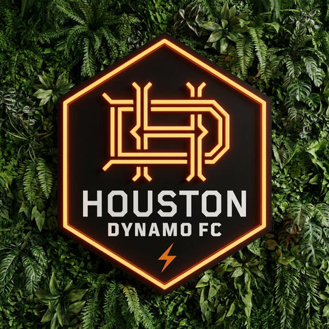 Enseigne néon Houston Dynamo