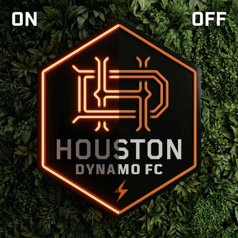 Enseigne néon Houston Dynamo