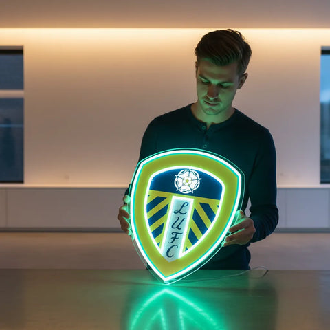 Enseigne néon Leeds United