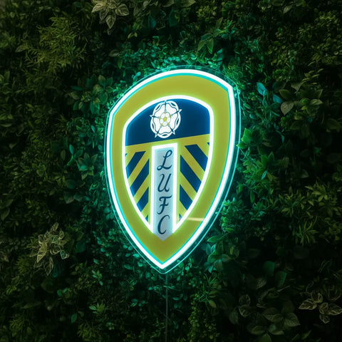 Enseigne néon Leeds United
