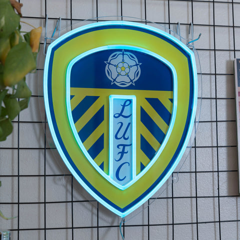 Enseigne néon Leeds United