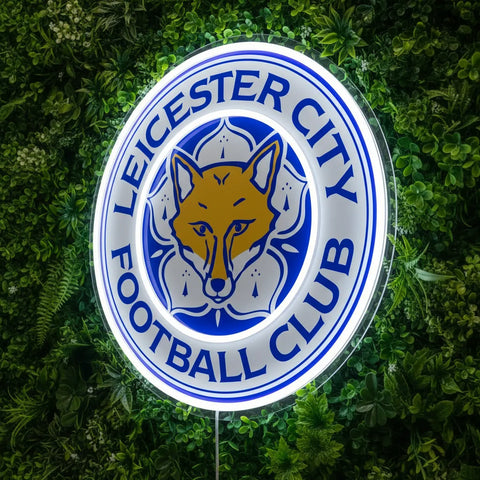 Enseigne néon Leicester City