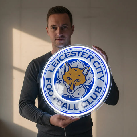 Enseigne néon Leicester City