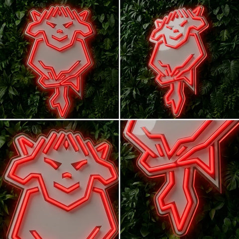 Lincoln City Crest Neon Sign