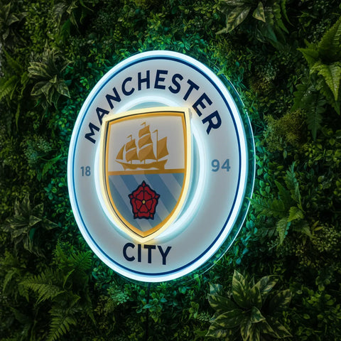 Enseigne lumineuse Manchester City