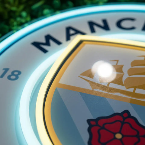 Enseigne lumineuse Manchester City