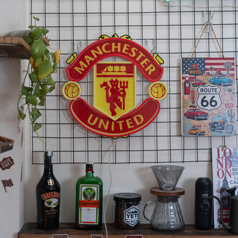 Manchester United Neon Sign