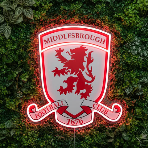 Enseigne néon de Middlesbrough 2
