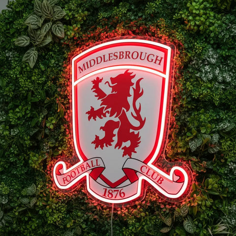 Enseigne néon de Middlesbrough 2