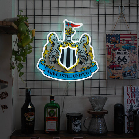 Enseigne néon Newcastle United