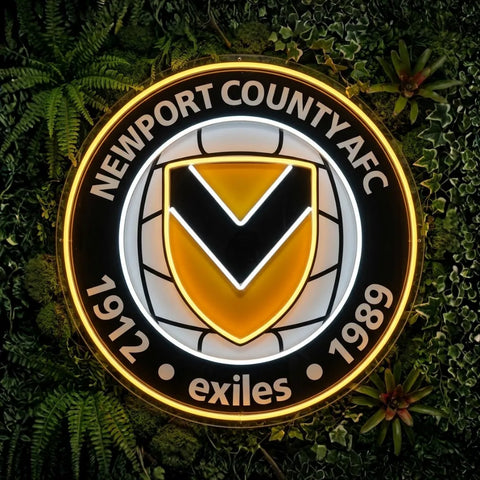 Newport County Neon Sign