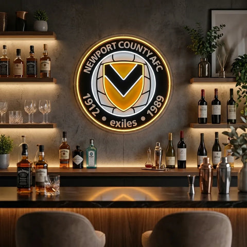 Newport County Neon Sign