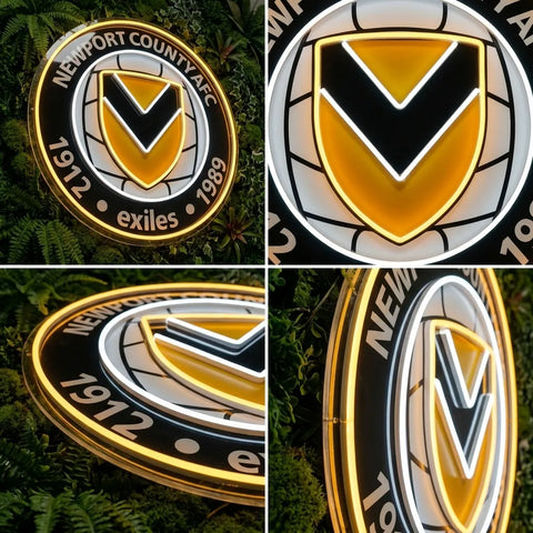 Newport County Neon Sign
