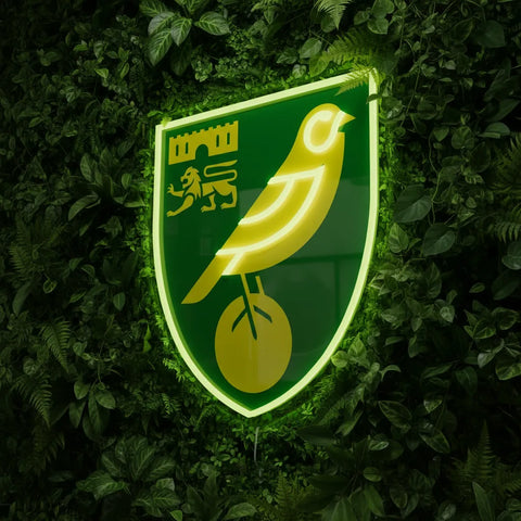 Enseigne néon Norwich City