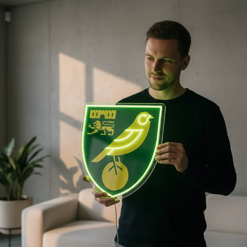 Enseigne néon Norwich City