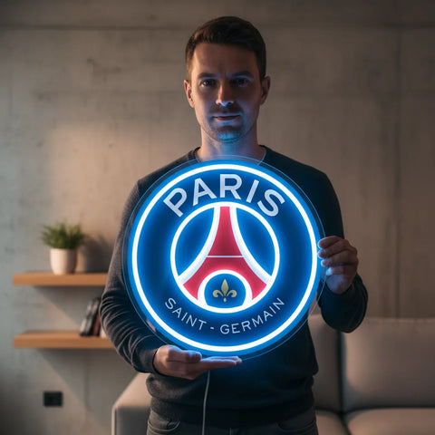 Enseigne au néon Paris Saint-Germain
