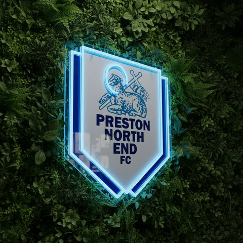 Enseigne néon Preston North End