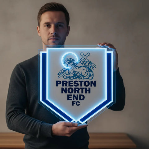 Enseigne néon Preston North End
